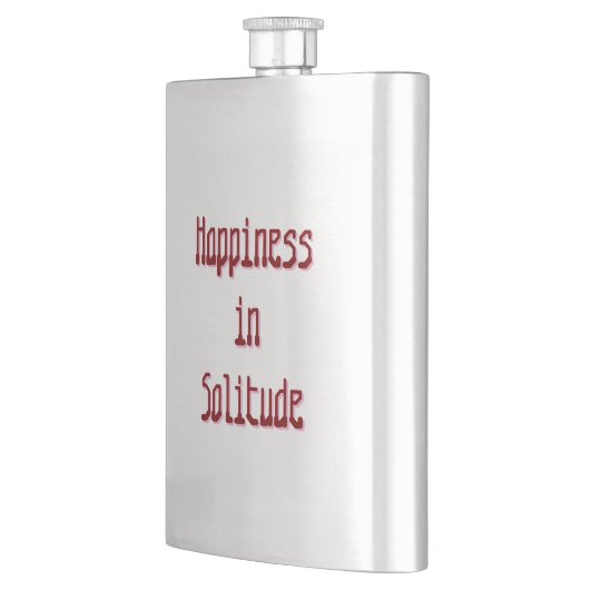 Happiness in Solitude Classic Flask フラスク (左)