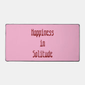 Happiness in Solitude Desk Mat デスクマット (正面)