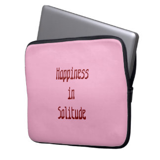 Happiness in Solitude Electronics Bag ラップトップスリーブ