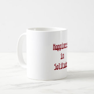 Happiness in Solitude Mug コーヒーマグカップ
