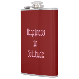 Happiness in Solitude Vinyl Wrapped Flask フラスク