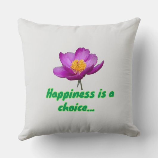 Happiness is クッション (裏面)