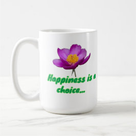 Happiness is コーヒーマグカップ