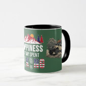 Happiness Is 4x4 Adventure Trail Explorer  マグカップ (正面右)