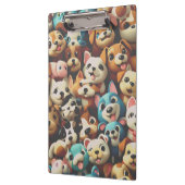 Happiness is a bunch of puppies クリップボード (左)