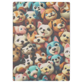 Happiness is a bunch of puppies クリップボード (裏面)