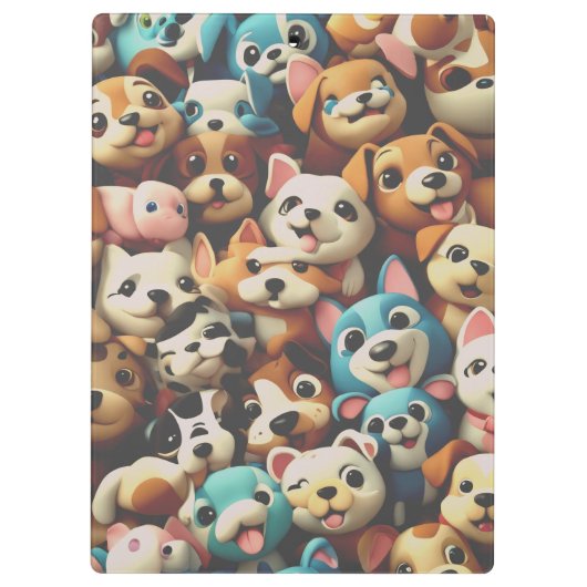 Happiness is a bunch of puppies クリップボード (裏面)