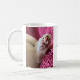 Happiness is a warm cat. Cat Coffee Mug コーヒーマグカップ