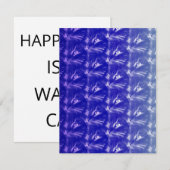 Happiness Is A Warm Cat Flat Card (正面/裏面)