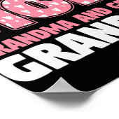 Happiness Is Being A Mom Grandma And Great ポスター (角)