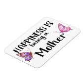 Happiness Is Being A Mother Butterfly Mom Present マグネット (左側)