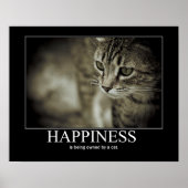 Happiness is Being Owned by a Cat ポスター (正面)