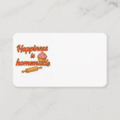 Happiness is Homemade Sticker エンクロージャーカード (正面)