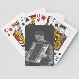 Happiness Is, Paris Musician Black & White Art トランプ