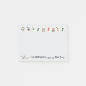 Happiness is playing Mah Jongg  ポストイット (正面)