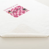 happiness is you blanket シェルパブランケット (3/4)