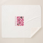 happiness is you blanket シェルパブランケット (正面(横))