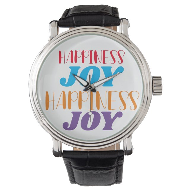 Happiness Joy eWatch 腕時計 (正面)