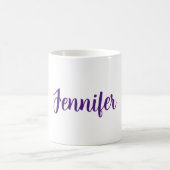 Happiness magic sweet bunny in the rainbow コーヒーマグカップ (中央)