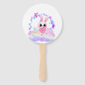 Happiness magic sweet bunny in the rainbow ハンドファン (裏面)