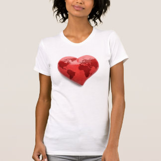 Happiness only real when shared tシャツ