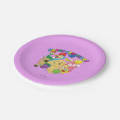 Happpyの新年 ペーパープレート (アングル)