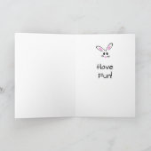 HAPPPY EASTER **GRANDDAUGHTER** CARD カード (内部)
