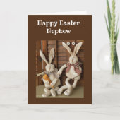 HAPPPY EASTER **NEPHEW** CARD カード (正面)