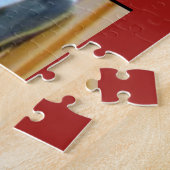 Happyでクリスマスを過ごす ジグソーパズル (側面)