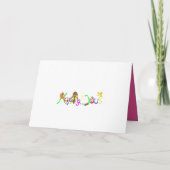 happyのJuul Company著虹の体操 招待状 (裏面)