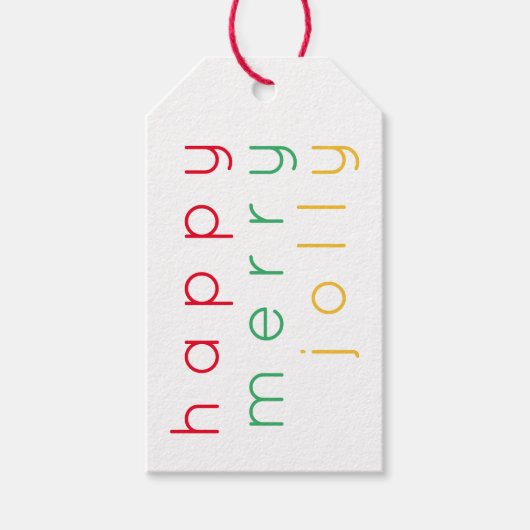 HAPPYギフメリートすてきラベル ギフトタグ (正面)