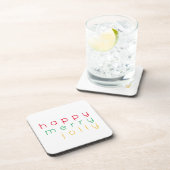 HAPPYメリーすてき懸命プラスチックコースター コースター (右側)