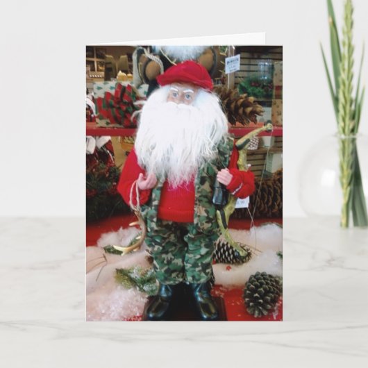 「HAPPY狩りSANTA」と狩りSANTA シーズンカード (正面)