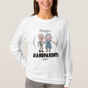 Happy祖父母の日Tシャツ Tシャツ
