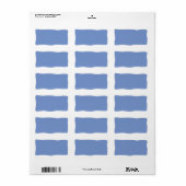 HAPPY顔プリント独自の招待状ラベル ラベル (フルシート)