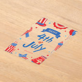#Happy4thOfJulyAcrylicInvitation アクリル招待状 (レイダウン)