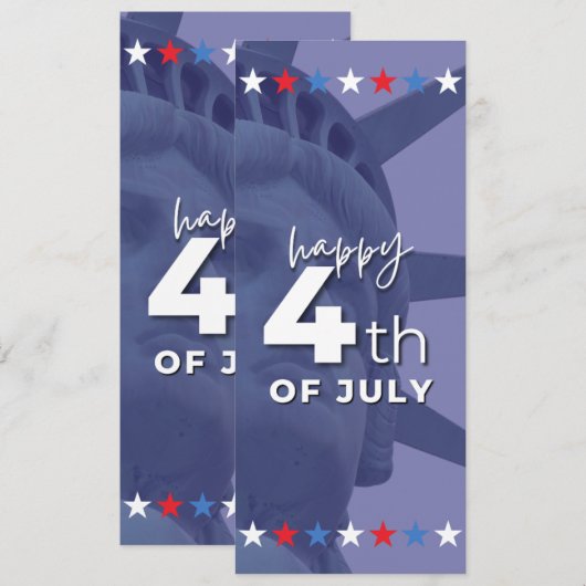 #Happy4thOfJulyFlatCard (正面/裏面)