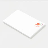 Happy おもしろい Fish and Wormでノートを投稿 ポストイット (アングル)