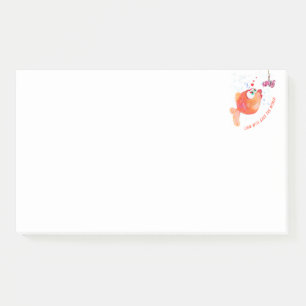 Happy おもしろい Fish and Wormでノートを投稿 ポストイット