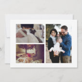 Happy おもしろい No L (Noel)フォトカーパーソナライズされたド 招待状 (裏面)