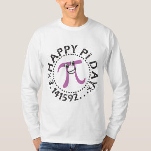 Happy おもしろい Pi Day © - PiシンボルTシャツ Tシャツ