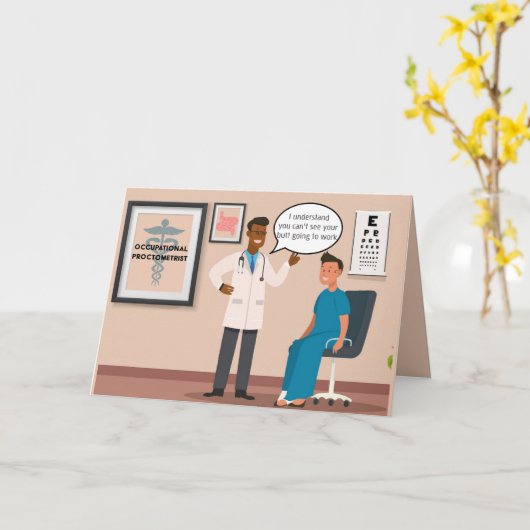 Happy おもしろい Retirement Card カード (黄色い花)