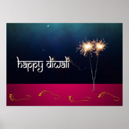 Happy きらめく Diwali – ポスター