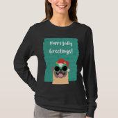Happy すてき Greetings Christmas Tシャツ (正面)