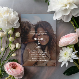 Happy よくはしゃぐ Photo結婚's 招待状