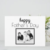 Happy アート Father's Dayフォトカード (スタンド正面)