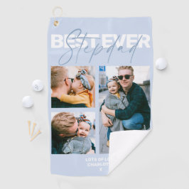 Happy カッコいい Faters Day Stepdad 3写真 ゴルフタオル