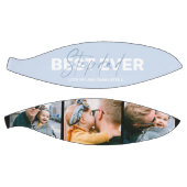 Happy カッコいい Faters Day Stepdad 3 Photo Collage バスケットボール (パネル)