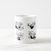 happy コーヒーマグカップ (中央)