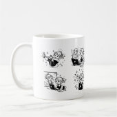 happy コーヒーマグカップ (左)